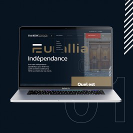 Eurallia Finance // Refonte du site internet
