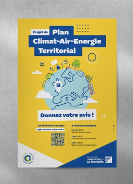 Agglomération de La Rochelle // Communication Plan Climat Air Energie Territorial