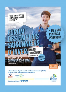 Département de la Charente-Maritime // Campagne forums des emplois saisonniers